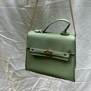 Light green purse